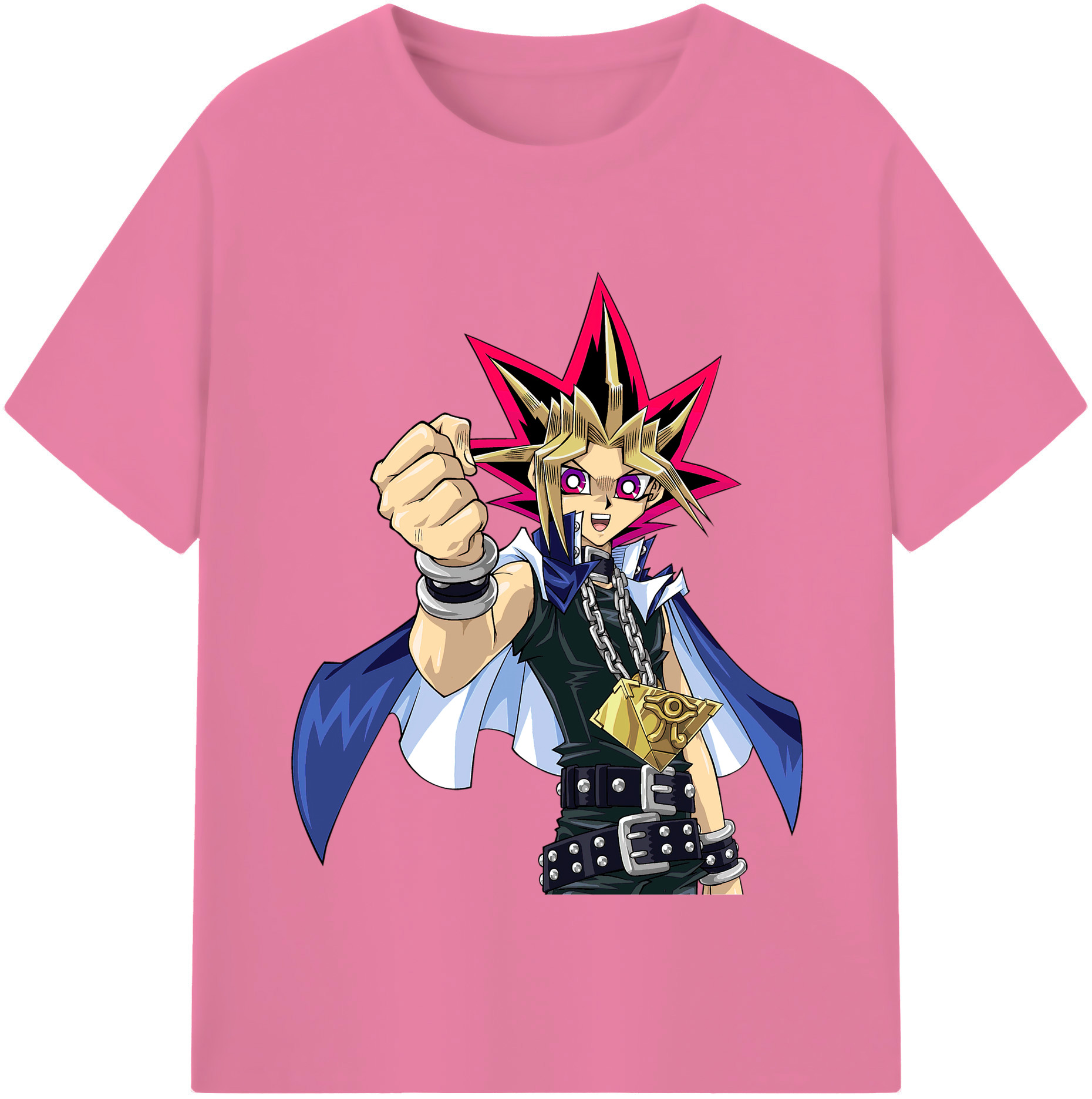 （画像用） 遊☆戯☆王 Yu-Gi-Oh! 綿100％半袖Tシャツ（フロントプリント）